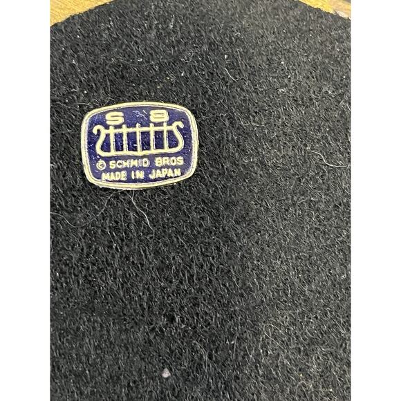 Vintage Schmid Bros Resin Angel Candlestick Taper Candleholder Gold & Silver - Picture 8 of 8